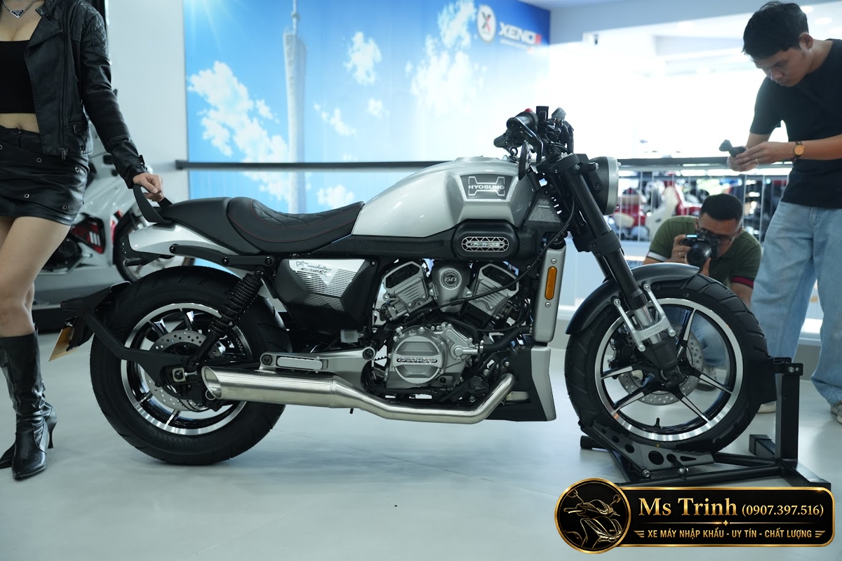 Hyosung GV350X tại Dak Lak - Cruiser 350cc Phong Cách Mỹ Cơ Bắp, Cá Tính