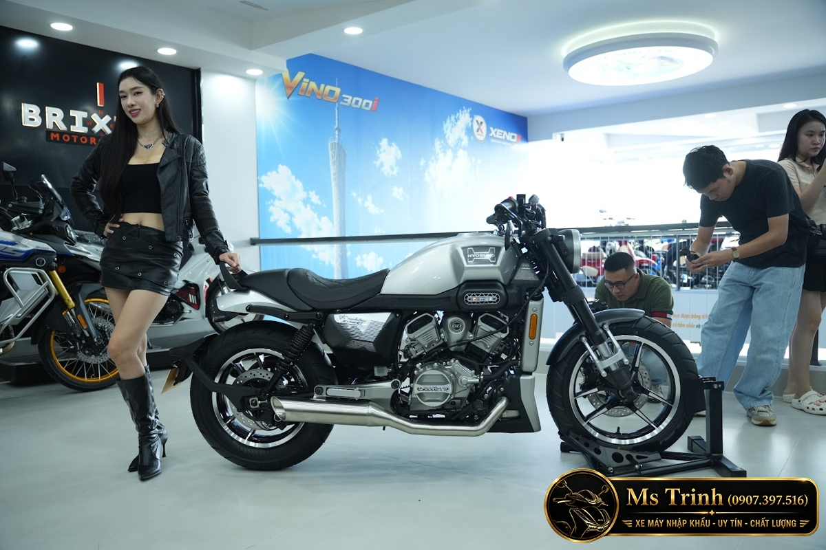 Hyosung GV350X tại Dak Lak - Cruiser 350cc Phong Cách Mỹ Cơ Bắp, Cá Tính