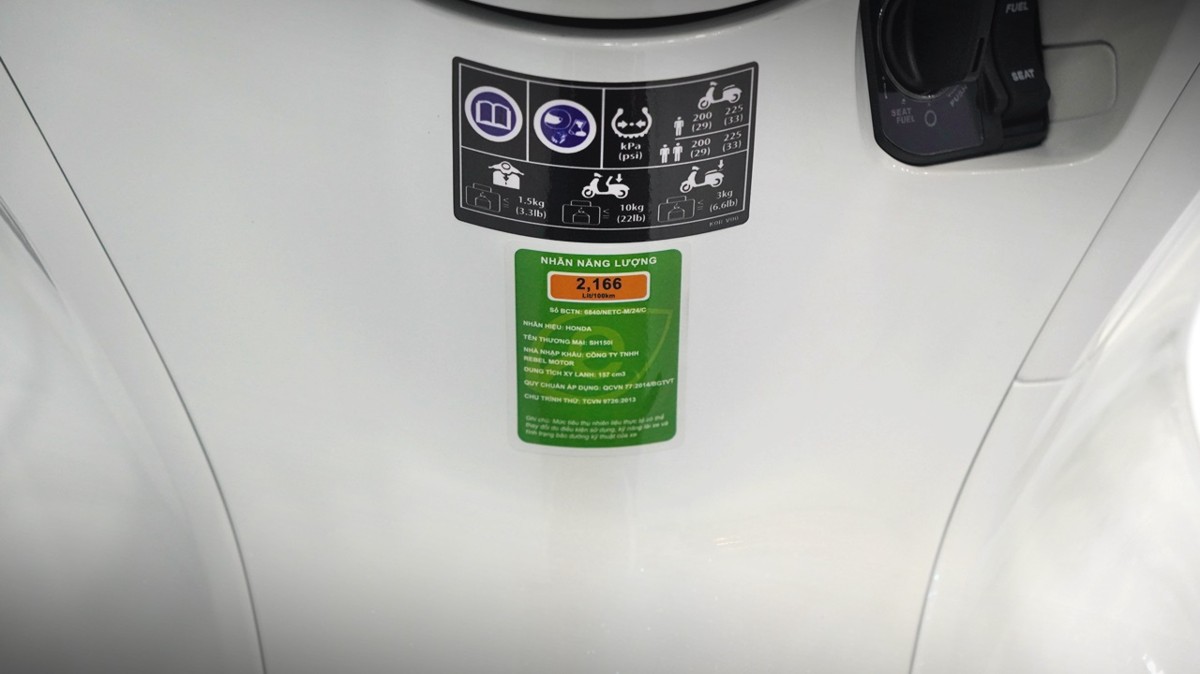 Honda SH150 trắng pha lê nhập Ý 2026 tại Dak Lak - Sport Edition chính ngạch, chuẩn chất Ý