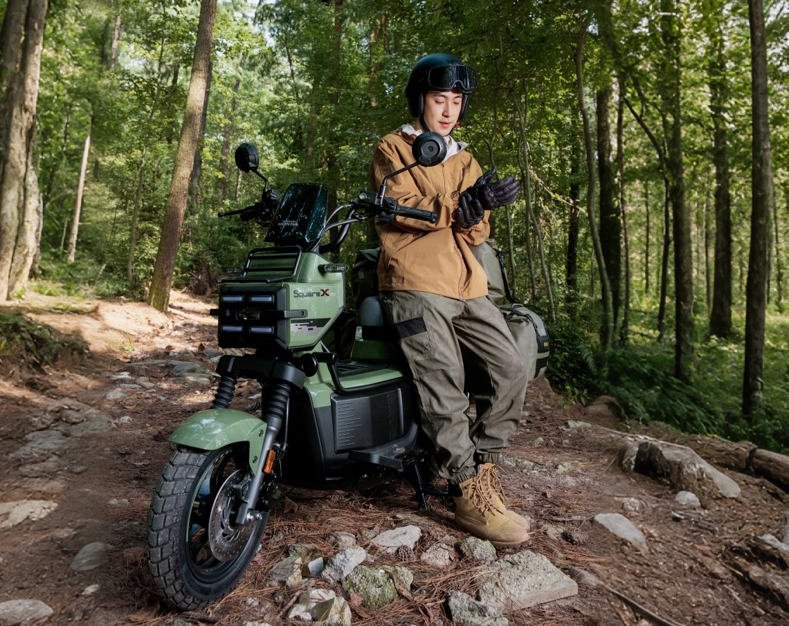 Honda SquareX125 - Xe tay ga vuông nhập chính ngạch, phân phối tại Dak Lak