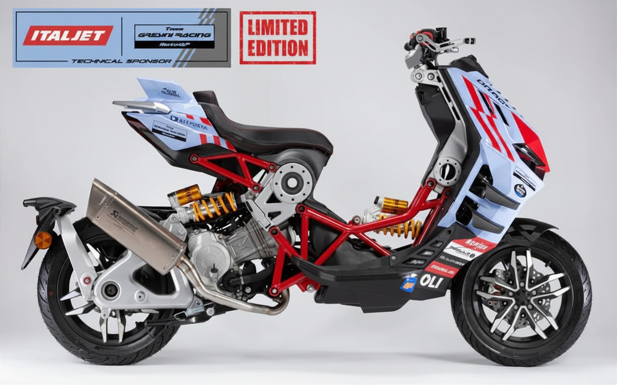 Italjet Dragster 300 Gresini Racing Tại Dak Lak - Chiếc Scooter Ý Khiến Dân Chơi Xe Phải Ngoái Nhìn