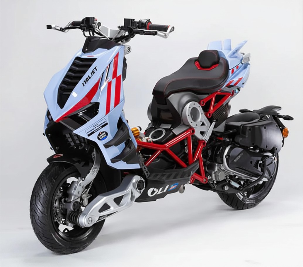 Italjet Dragster 300 Gresini Racing Tại Dak Lak - Chiếc Scooter Ý Khiến Dân Chơi Xe Phải Ngoái Nhìn