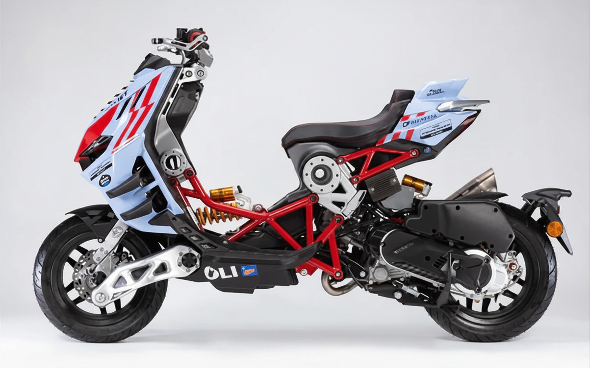 Italjet Dragster 300 Gresini Racing Tại Dak Lak - Chiếc Scooter Ý Khiến Dân Chơi Xe Phải Ngoái Nhìn