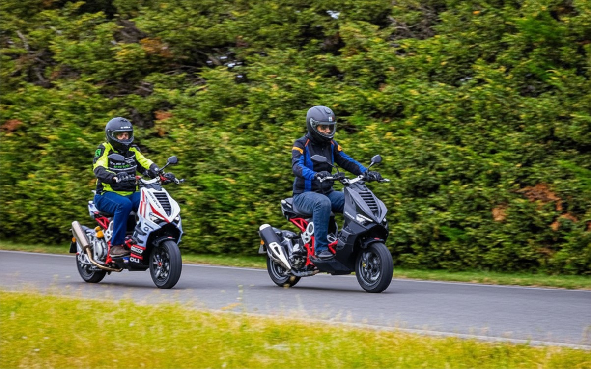 Italjet Dragster 300 Gresini Racing Tại Dak Lak - Chiếc Scooter Ý Khiến Dân Chơi Xe Phải Ngoái Nhìn