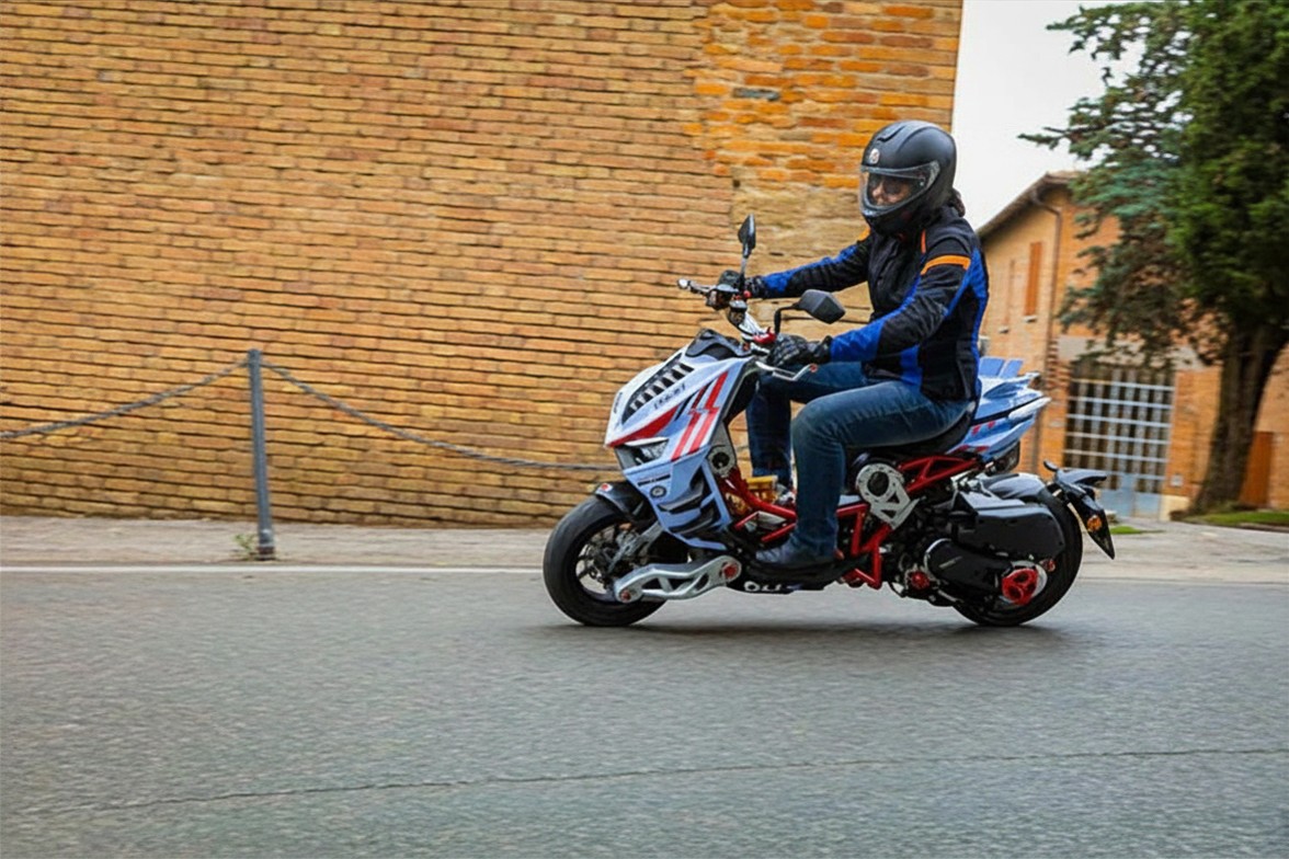 Italjet Dragster 300 Gresini Racing Tại Dak Lak - Chiếc Scooter Ý Khiến Dân Chơi Xe Phải Ngoái Nhìn