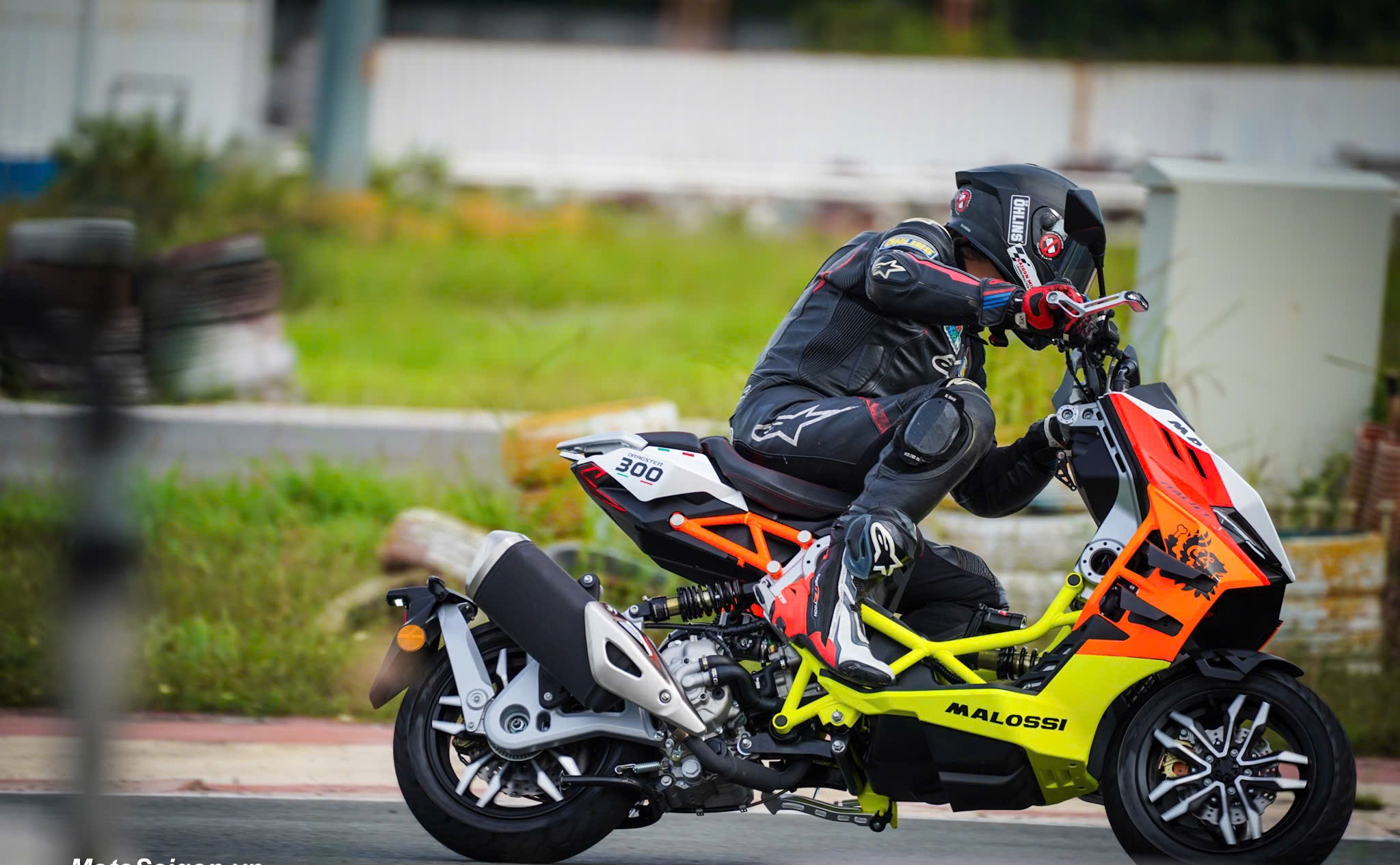 Italjet Dragster 300 Malossi, Xe Tay Ga Đua Nội Thành Thương Hiệu Italy tại Dak Lak