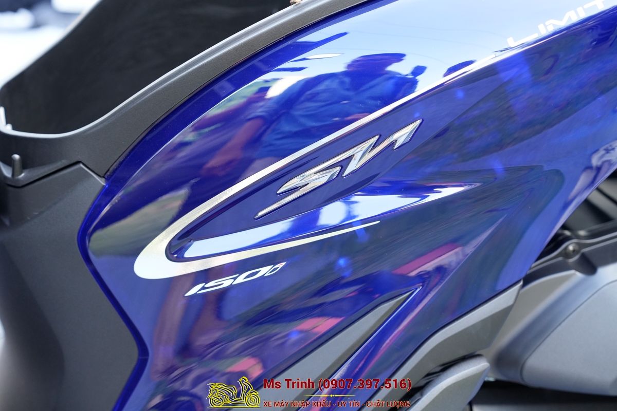 Honda SH150 Vetro Blue 2026 Limited Edition - Siêu phẩm SH Ý dàn áo xanh trong suốt cực hiếm tại Dak Lak