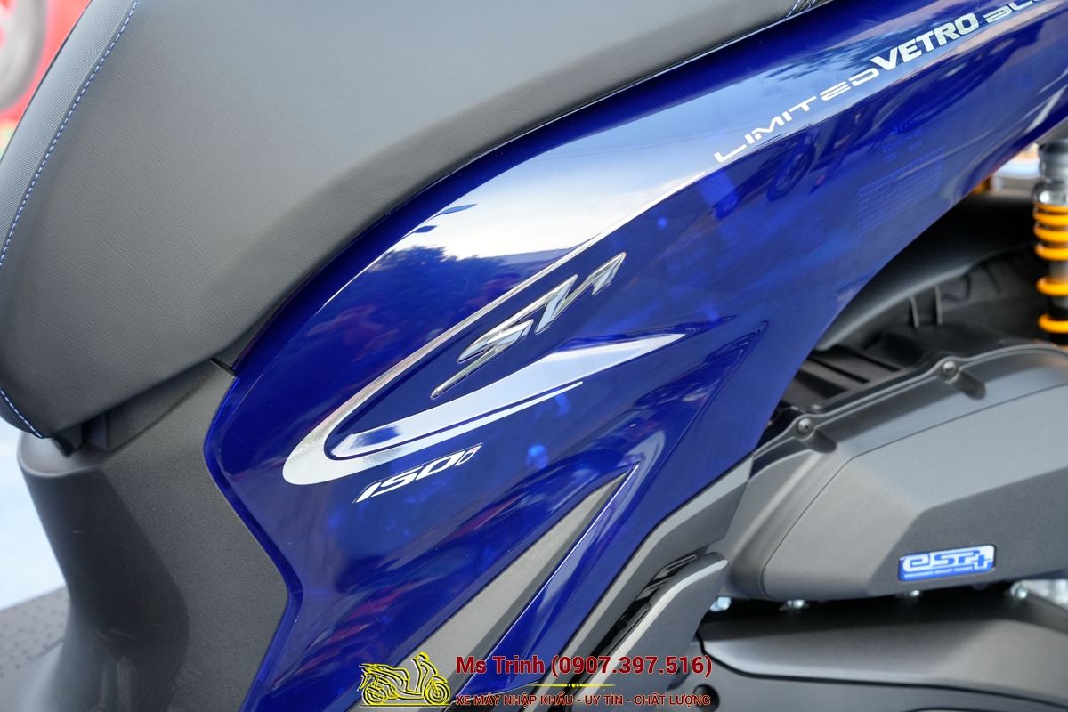 Honda SH150 Vetro Blue 2026 Limited Edition - Siêu phẩm SH Ý dàn áo xanh trong suốt cực hiếm tại Dak Lak