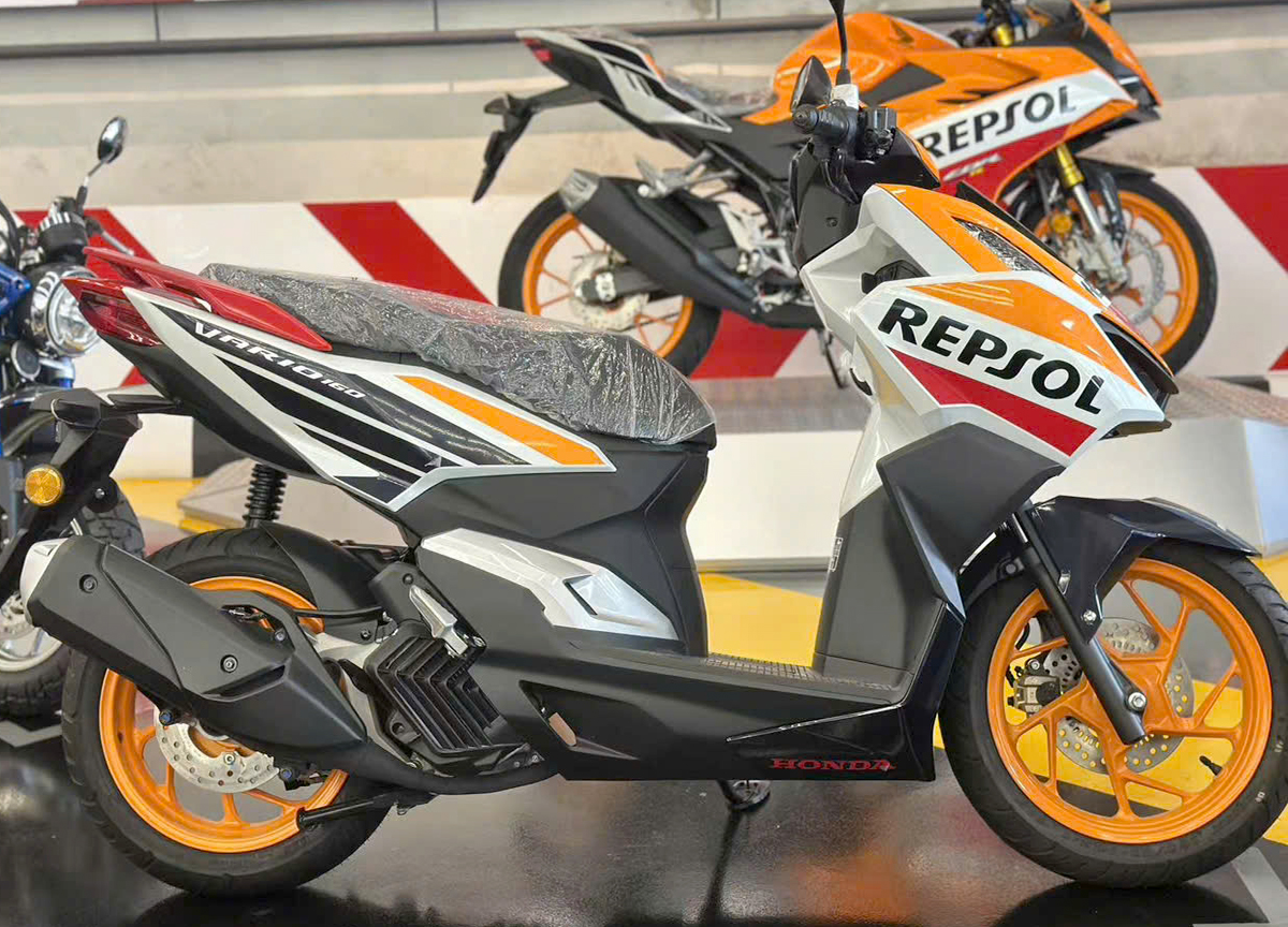 Honda Vario160 Repsol Edition, Giới hạn 2.000 xe, NK Malaysia tại Dak Lak