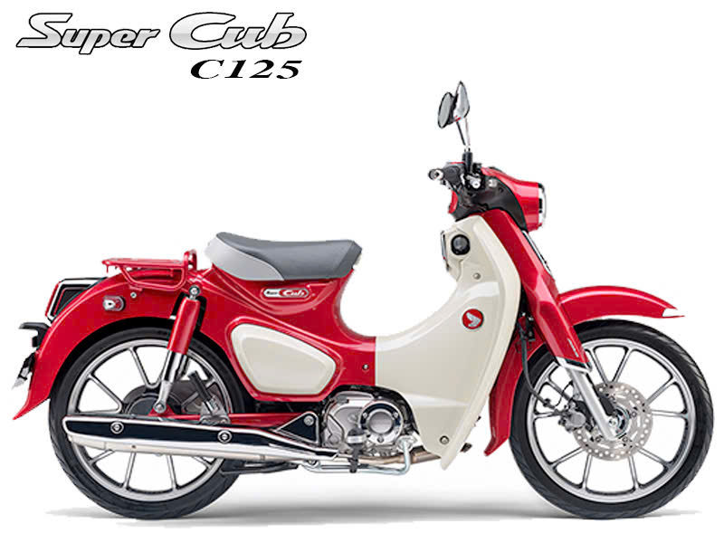Honda Super C125 ABS, Nhập Nhật, Chính Hãng Màu Đỏ Cuối Cùng tại Dak Lak