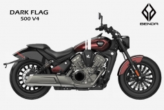 Benda Drak Flag 500, Động Cơ V4, Phuộc Nâng Điện, TCS, ABS tại Dak Lak