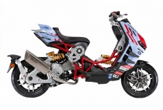 Italjet Dragster 300 Gresini Racing Tại Dak Lak - Chiếc Scooter Ý Khiến Dân Chơi Xe Phải Ngoái Nhìn
