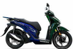 Honda SH150i Vetro Green - Sapphire tại Dak Lak: SH Ý Limited 200 xe